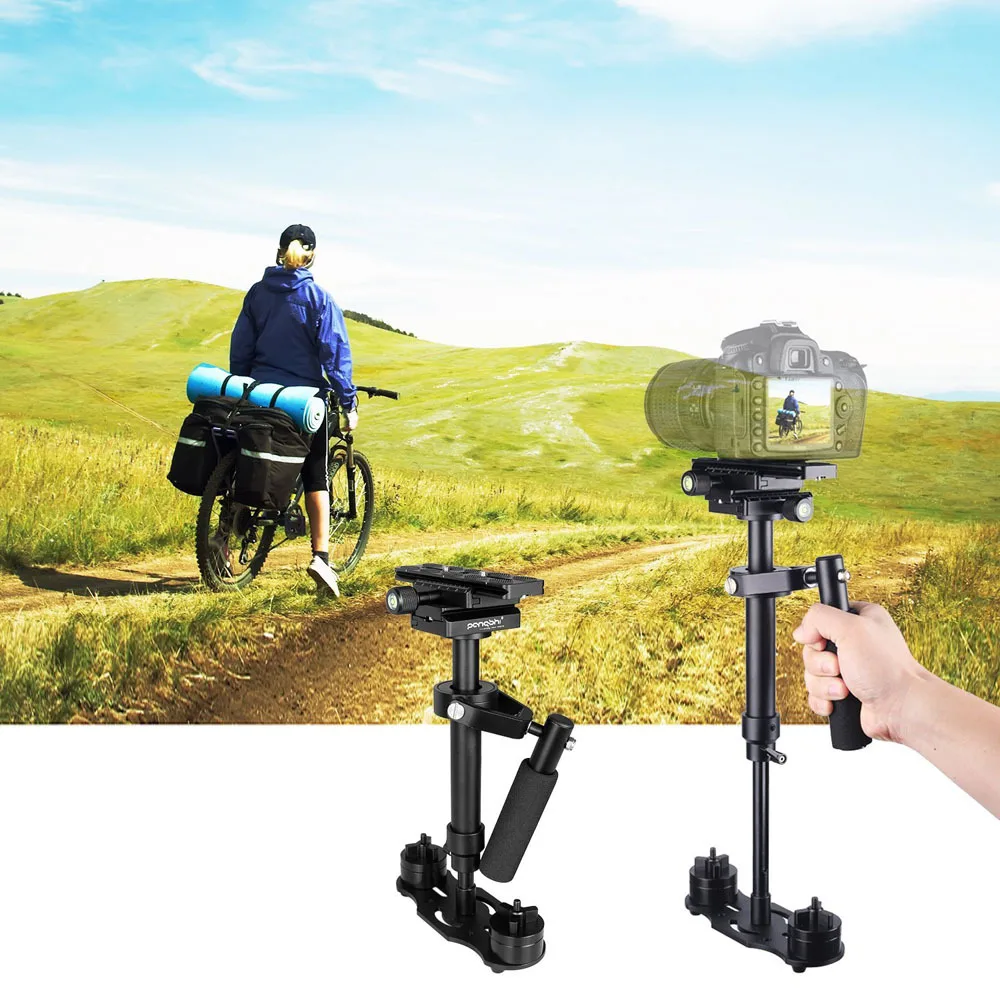 Kaliou Aluminum Steadicam Steadycam Handheld S40 Stabilizer for Gopro 6 5 4 3 2 1 Camera DSLR Video Photography Studio Accessory |
