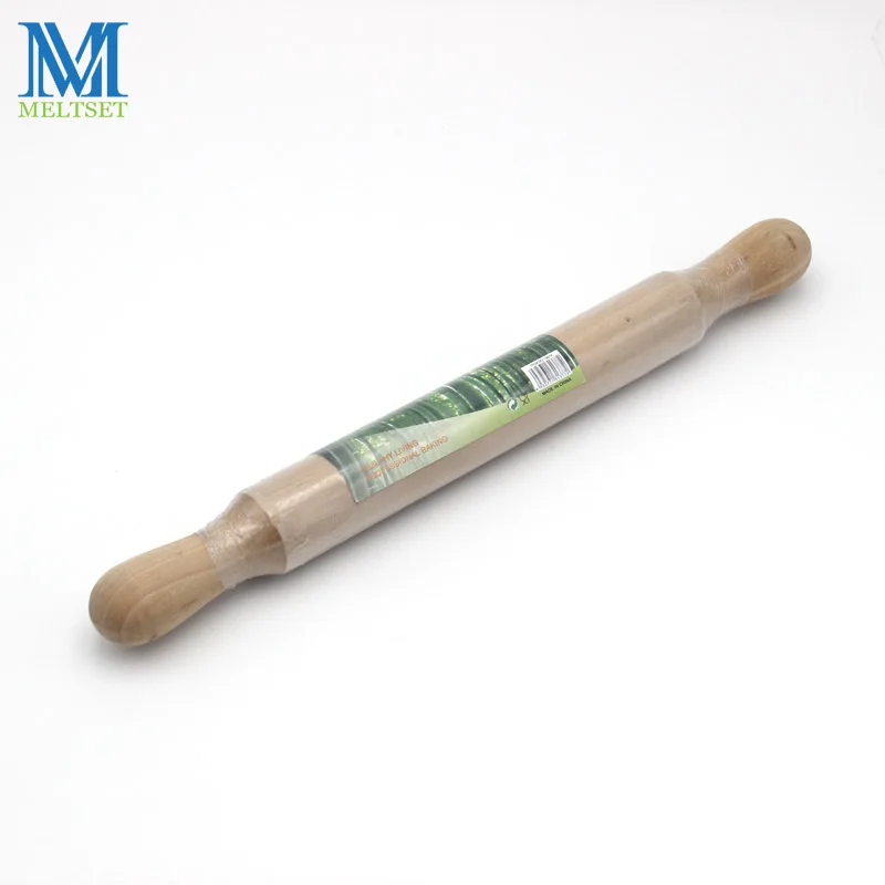 Мелтсет деревянный роликовый штифт 40*4 см Fondant для украшения торта выпечки теста