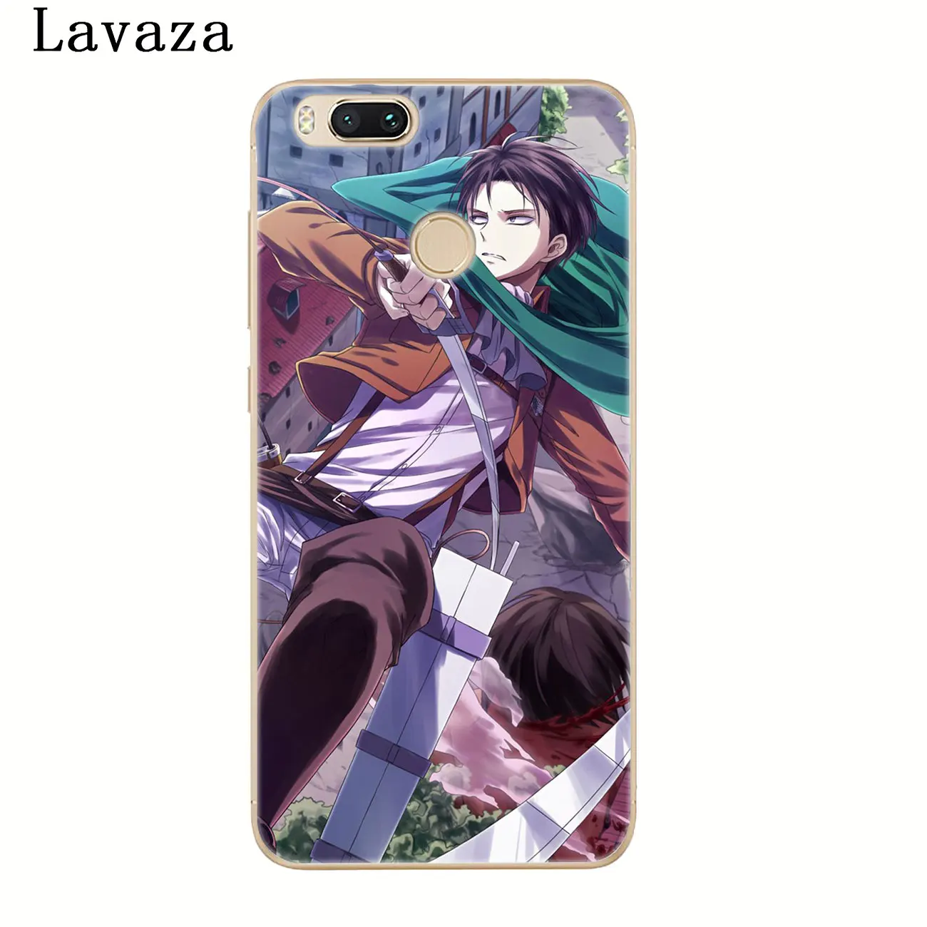 Жесткий чехол для телефона Lavaza ARMIN Levi Attack on Titan Xiaomi Redmi K20 8A 7A 5A 6A Note 8 7 5 6 Pro 4 4X |