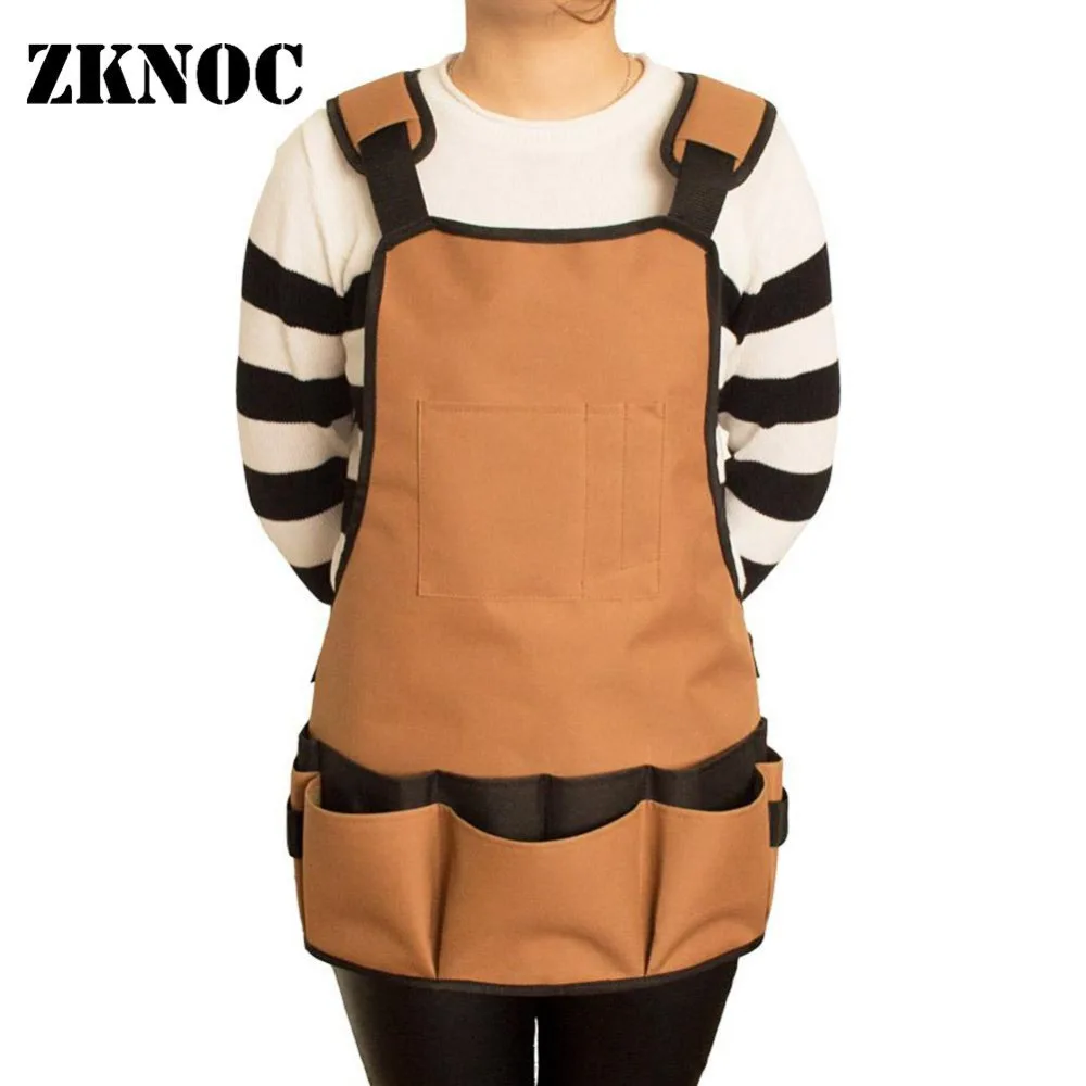 Фартук для хранения 5 карманов универсальный унисекс женщин и мужчин кухни