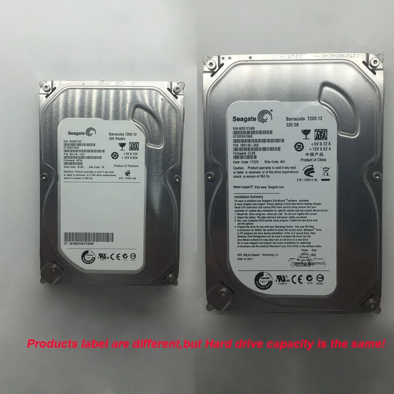 Оригинальный внутренний жесткий диск Seagate ST3320410SV 320 ГБ 3 5 дюйма 7200 об/мин SATA 2 0 6