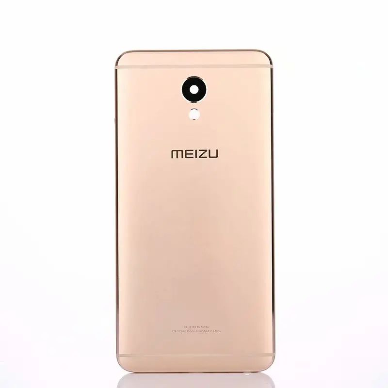 Gold M5Note Корпус для Meizu M5 Примечание металлический Батарея задная сторона, чехол для мобильного телефона, Запчасти для авто чехол - Цвет: Gold