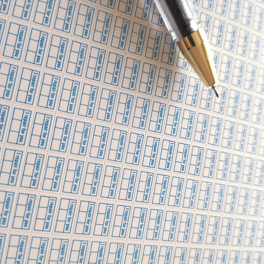 Tanie 4000 Sztuk/partia, 1x0.5cm Naprawiam Dla Ciebie Destrukcyjne Uszczelki Gwarancyjne Nieważne, Jeśli Zostały Naruszone, Nr Art. V26 Tanie 4000 Sztuk/partia, 1x0.5cm Naprawiam Dla Ciebie Destrukcyjne Uszczelki Gwarancyjne Nieważne, Jeśli Zostały Naruszone, Nr Art. V26