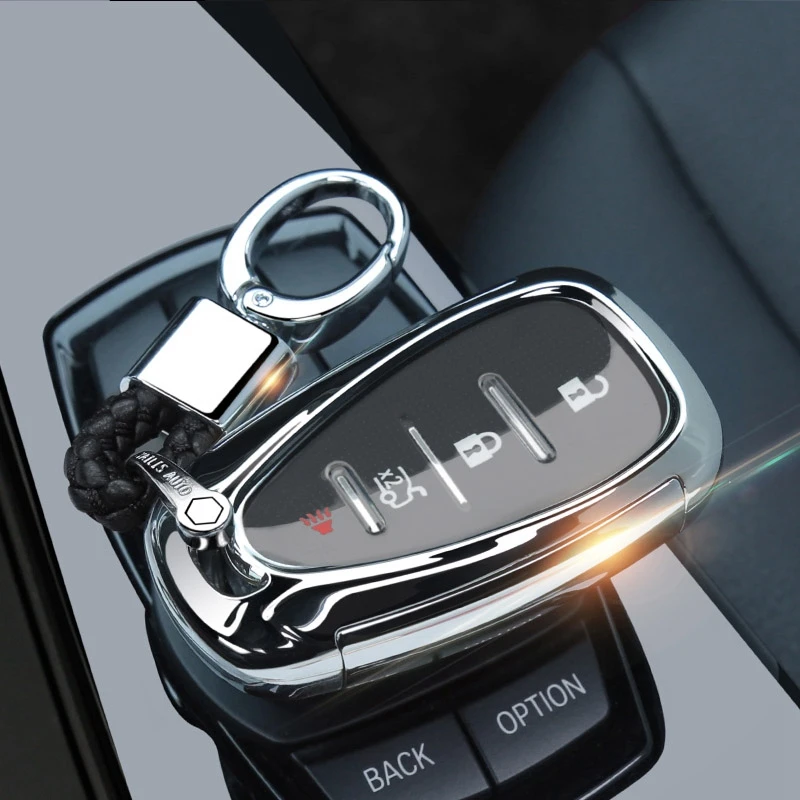 Чехол для автомобильного смарт-ключа для Chevrolet- Camaro Cruze Malibu Volt Malibu Spark Sonic Camaro Shell Protector FOB Holder