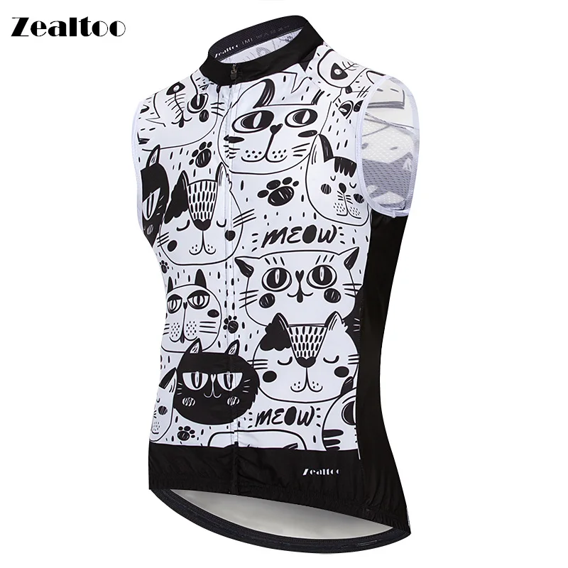 

Zealtoo Windproof Cycling Vests Summer Outdoors Bike Jerseys Bicycle Jacket Sleeveless Windbreaker Coat Men Riders 3 Pockets