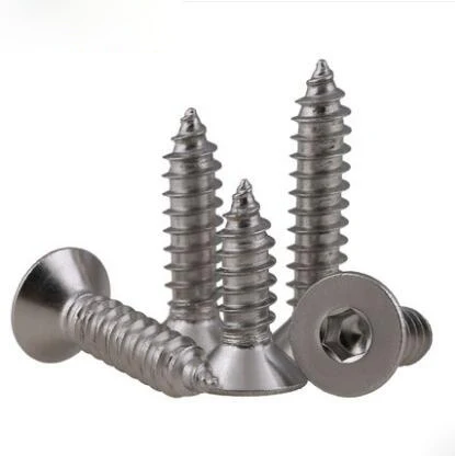 

1pcs M10 Stainless Steel Countersunk Head Hexagonal Self Tapping Screw Flat Head Screws bolt bolts 80mm-120mm length