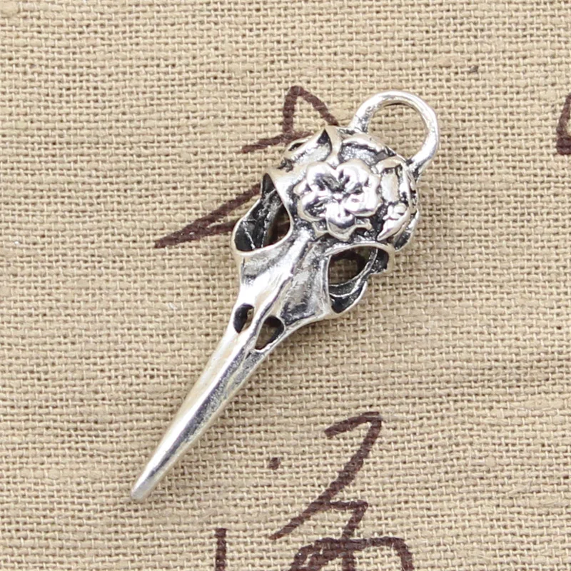 4 шт. Подвески Скелет птица кинжал 41x12 мм Античная решений Подвеска fit винтажные