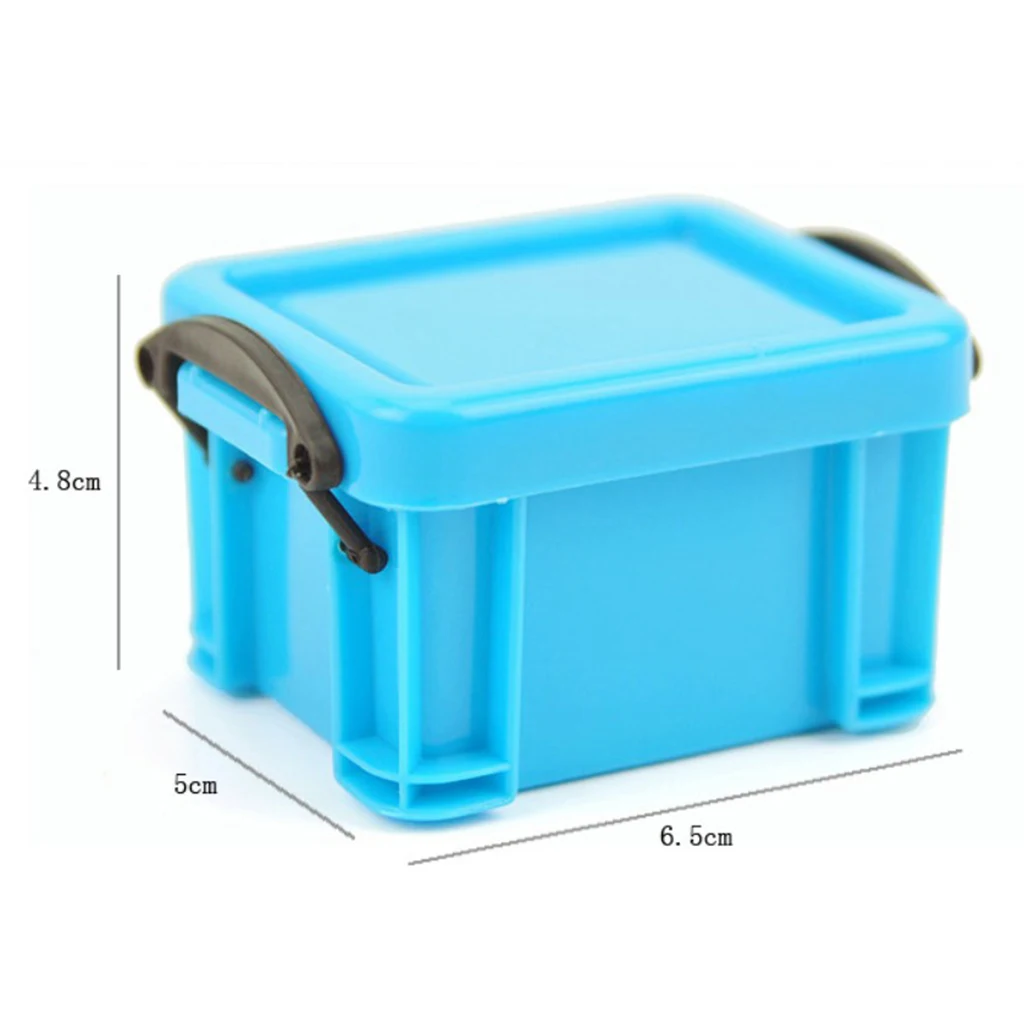 Пластиковая коробка для хранения конфетных цветов коробки с защелкой поделок