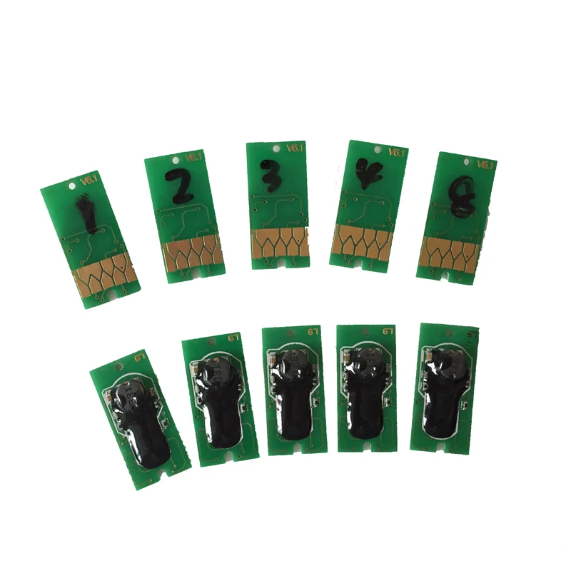 

T6361-T6364 T6368 Compatible Chips Resettable Chips for EPSON 7700 9700 printer