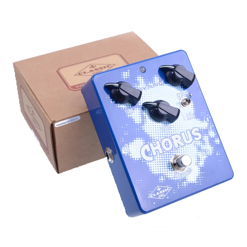 

Biyang CH-12 Analog Chorus Tone Effect Guitar Pedal True Bypass Electric Guitar pedal With Gold pedal Connector