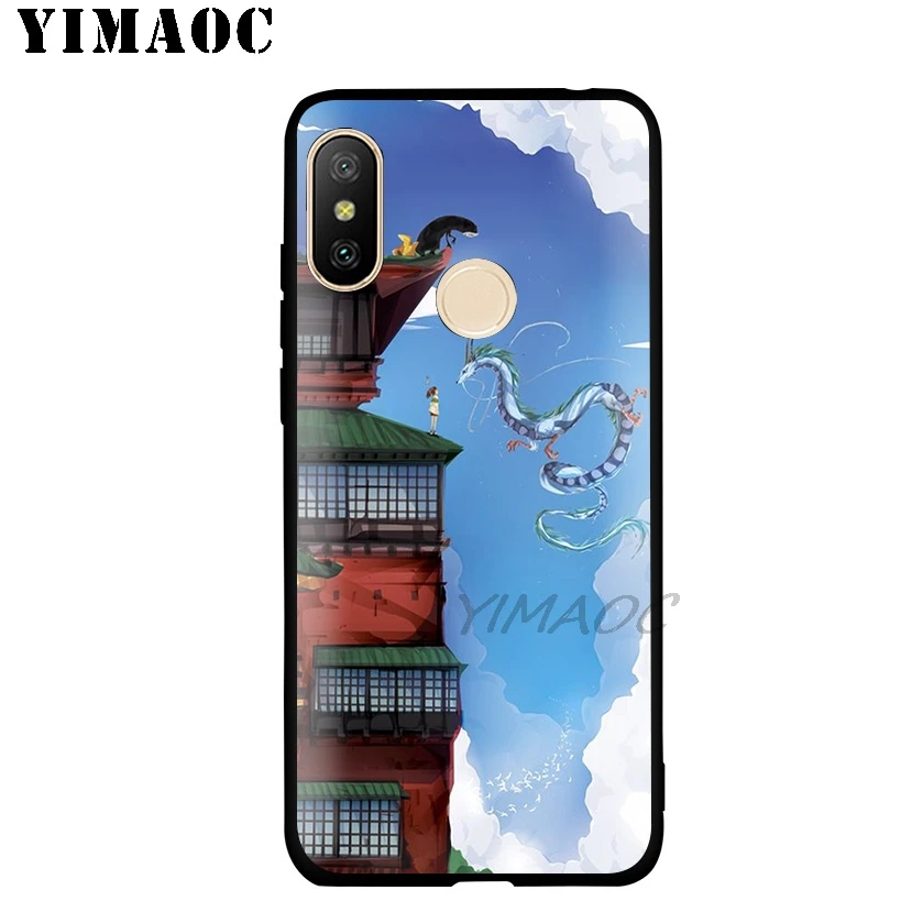 YIMAOC Spirited Away No Face Soft Case for Xiaomi Redmi Note 7 6 6A 5 4 4X 4A 5A S2 7A GO K20 Plus Pro |