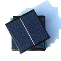 Hot Sale 60PCS/Lot 1W 6V Solar Panel For 3.6V Battery Charger Solar Cell Solar Module Education Kits 85* 82*3MM Free Shipping