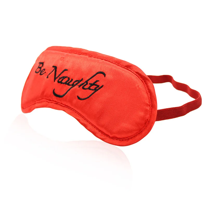 Erotic Bdsm Bondage Restraints Eye Fetish Masks Blindfold Sex Toys for Couples Accessories Adult Games Stage Performance Red |