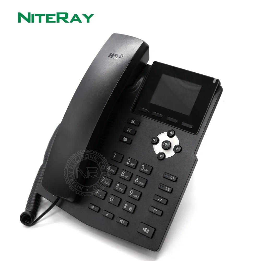 Высококлассный 3 5 дюймовый настольный ЖК дисплей VoIP X3SP с интерфейсом гарнитуры