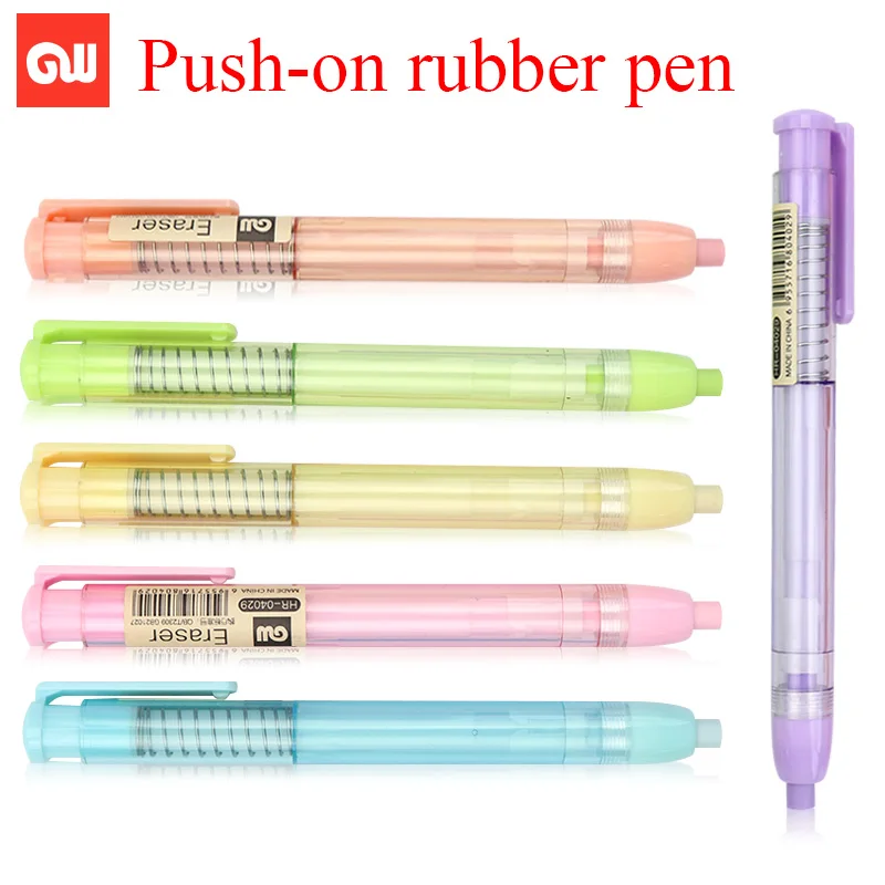 Нажимная резиновая ручка Одиночная/6 шт. Художественный набор канцелярские