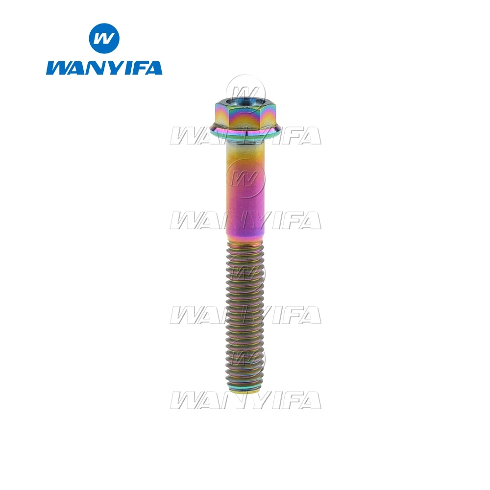 Wanifa Винт С Титановым болтом M6x10 15 20 25 30 35 40 45 50 55 60 65 мм маленький фланец для