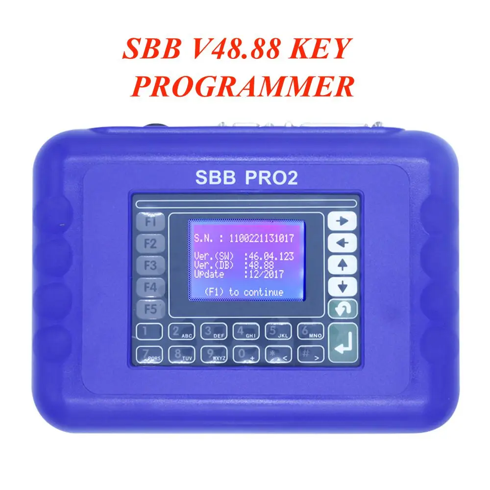 SBB V48.99 V48.88 v45.02 ключ программист добавить новые автомобили обновления, чем SBB V33.02 такая же функция, как CK100 мини-zed-bull 2 цвета - Цвет: V48.88