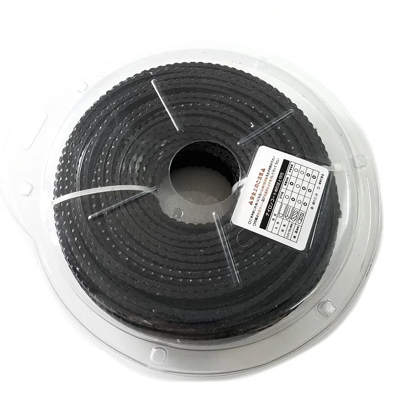 

3mm 450g Grass Trimmer Head Nylon Line Mowing Rope Line Strimmer Brushcutter Sawtooth Nylon Straw Rope Square 60M