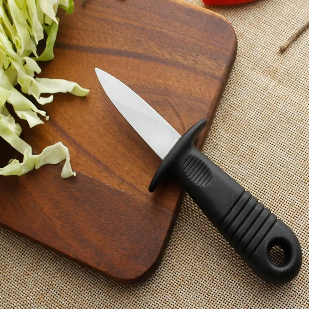 1 шт. нож из нержавеющей стали с деревянной ручкой для устриц острыми краями Shucker