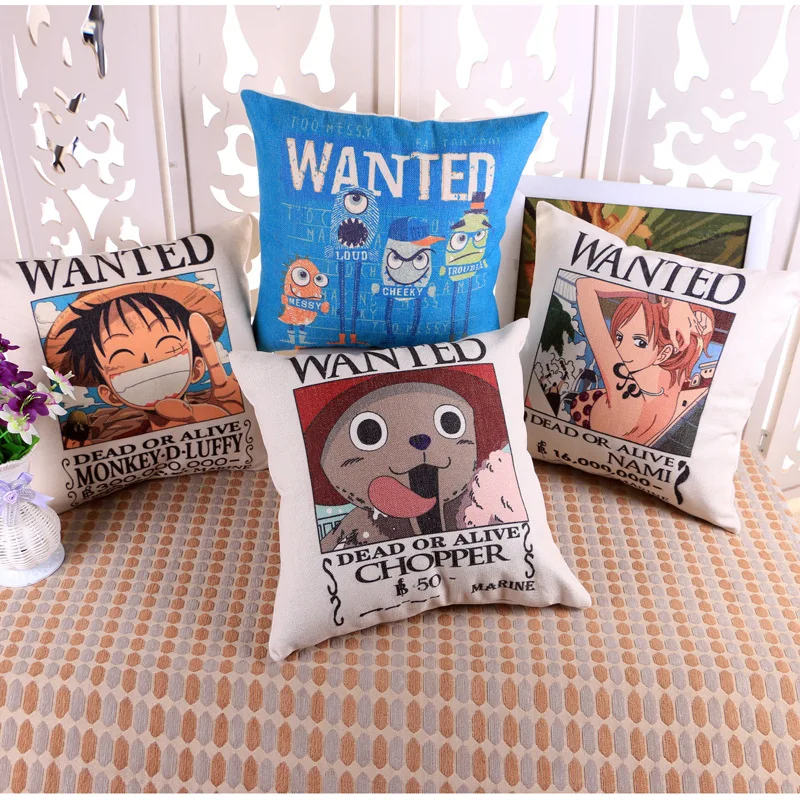 Одна штука аниме мультфильм Чоппер обезьяна д Луффи нами печать диван пледы