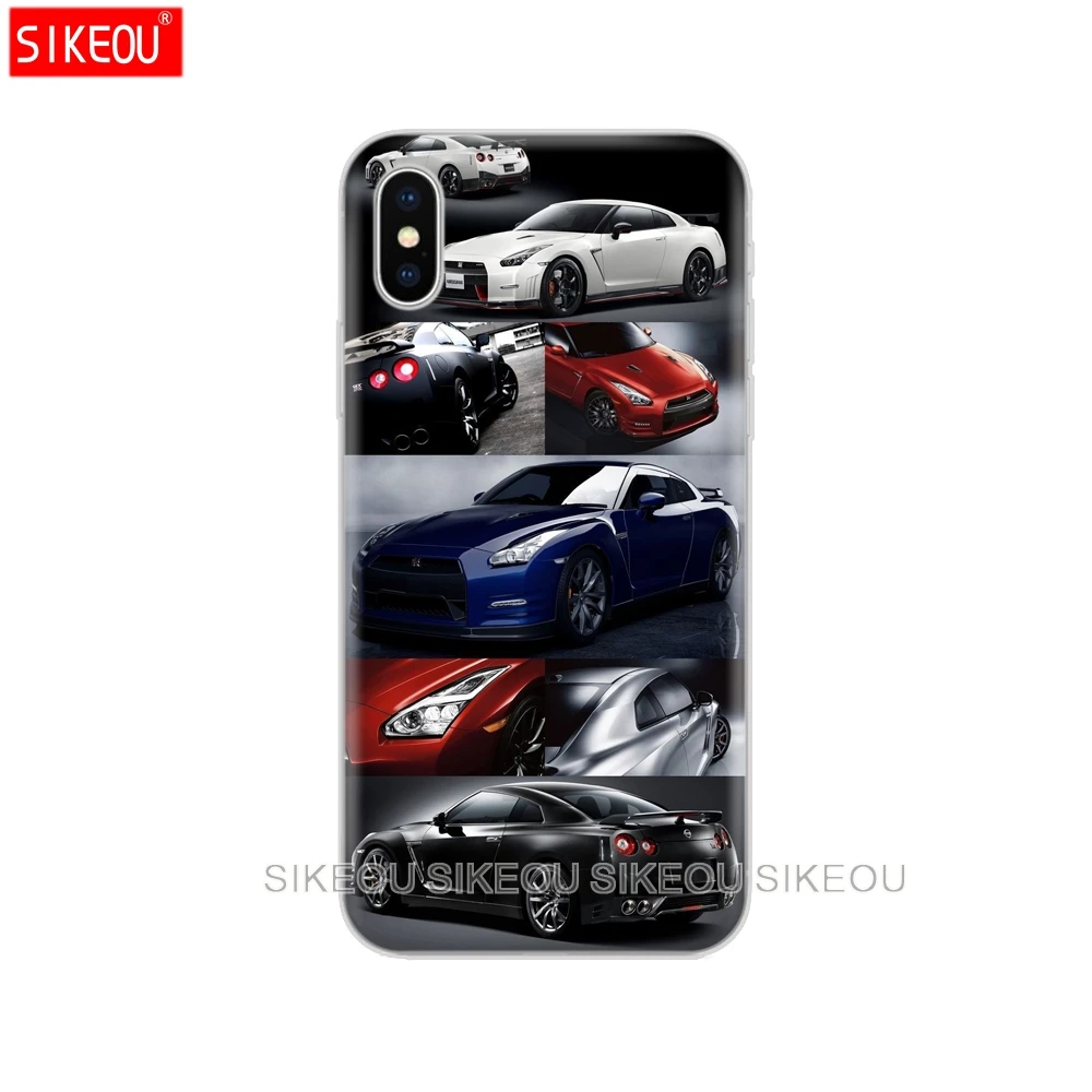 Силиконовый чехол для телефона Iphone 6X8 7 6s 5 5s SE Plus 10 XR XS Max GTR с принтом спортивного