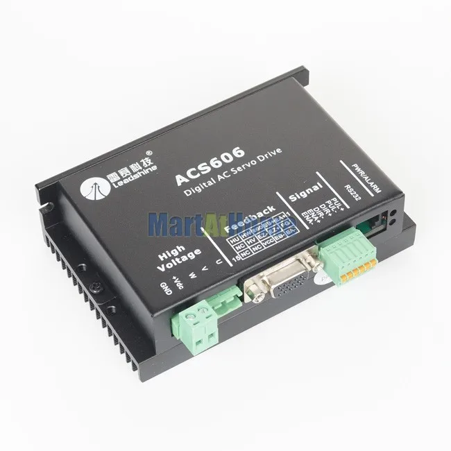 180 Вт 1.71N.mLeadshine CNC бесщеточный сервопривод серводвигатель ACS606 и 36В DC 20A