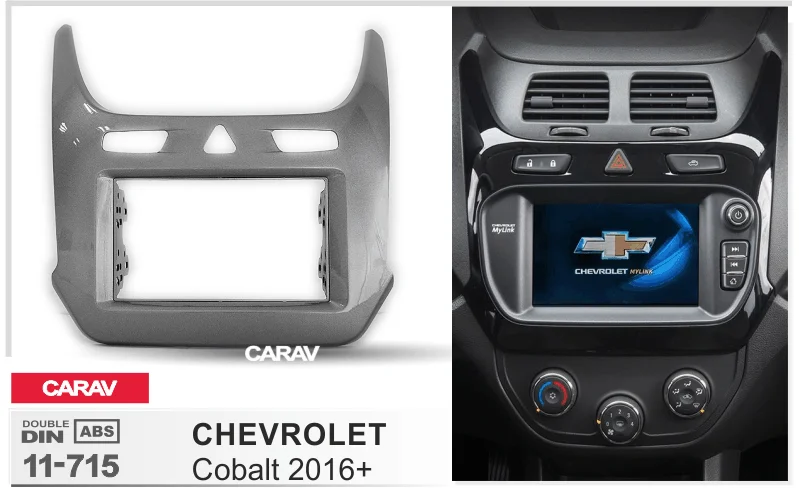 CARAV 11-715 Автомобильная Радио панель для Шевроле Кобальт+ стерео панель Dash CD отделка установочный комплект