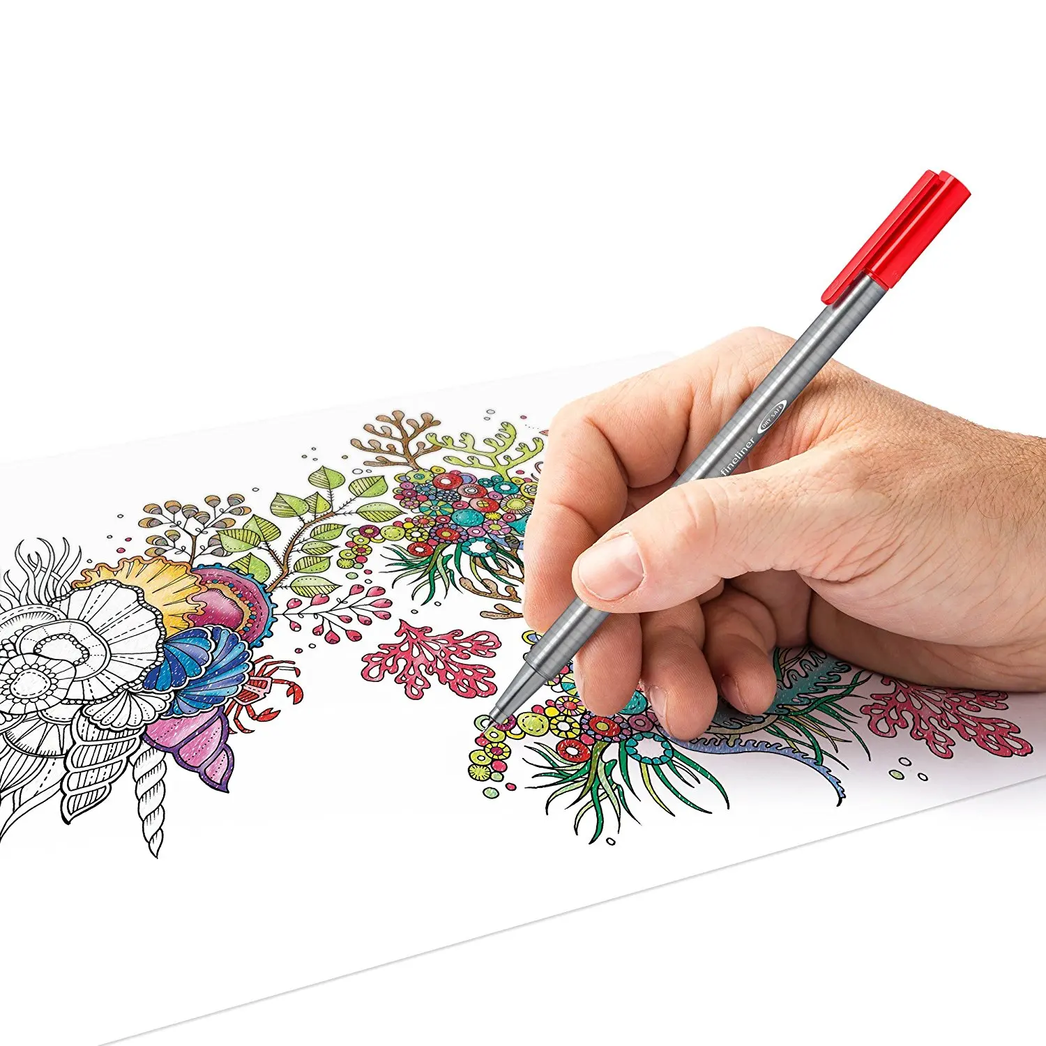 Набор катушек Staedtler 334 Triplus Fineliners разных цветов Упаковка 48|triplus fineliner|fineliner setstaedtler
