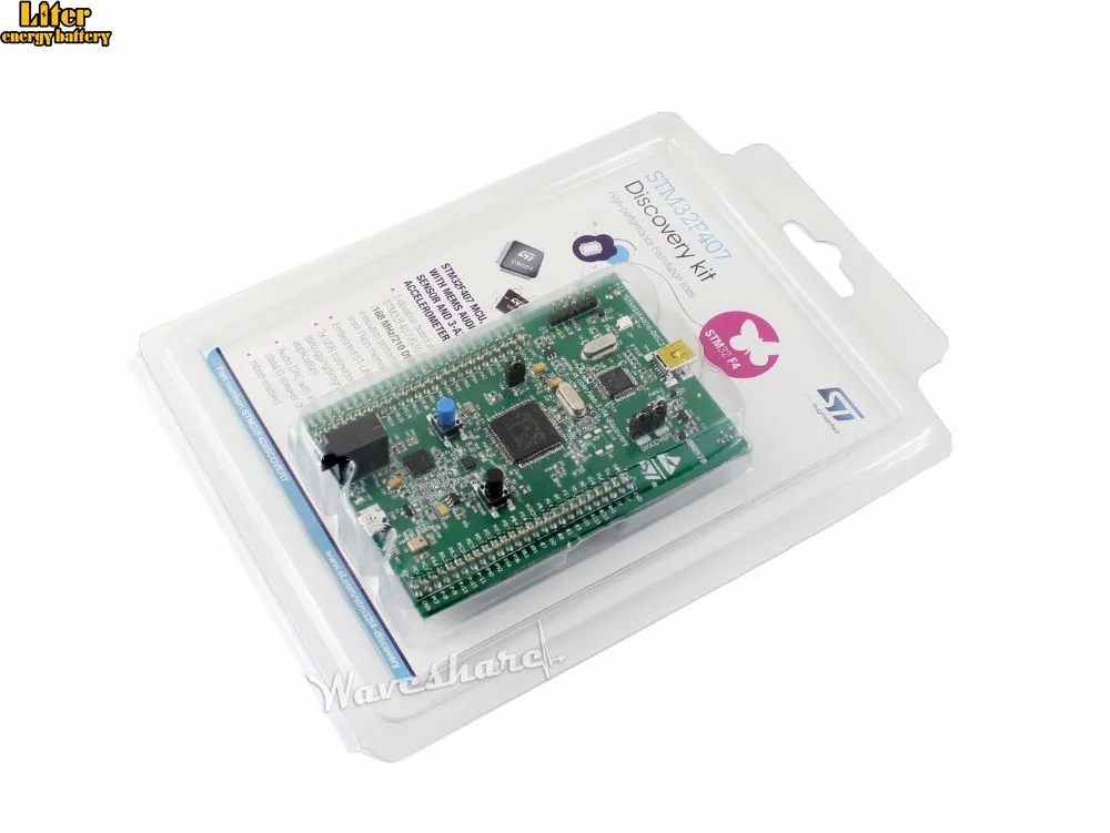 ST оригинальный MB997D STM32F4DISCOVERY совместимый STM32F407G-DISC1 32-битный ARM Cortex-M4F 1 Мб Flash192 КБ RAM