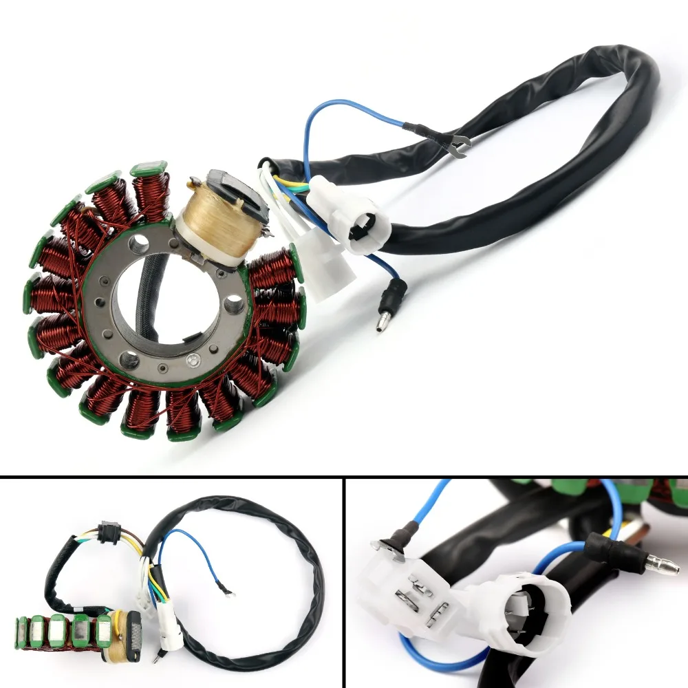 Фото Катушка статора генератора Areyourshop для мотоциклов Yamaha TTR225 TT-R225 1999-04 XT225 Serow 225 2001-07 4JG-85510-01-00 №2