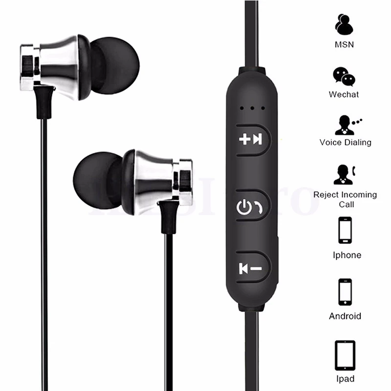 IBesi XT-11, беспроводные Bluetooth наушники, Спортивные Bluetooth наушники, громкая связь, басовые наушники с микрофоном, гарнитура для iPhone, Xiaomi