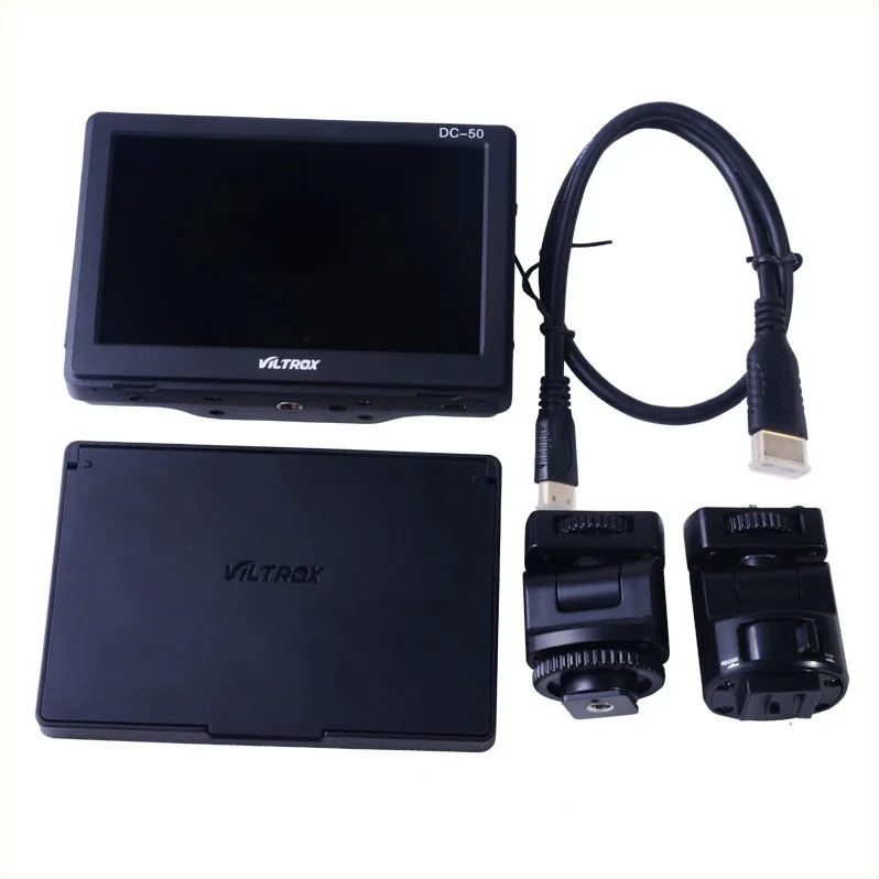 Viltrox DC 50 портативный 5 дюймовый экран 480P цветной ЖК монитор HDMI для Canon Nikon Sony DSLR Camera