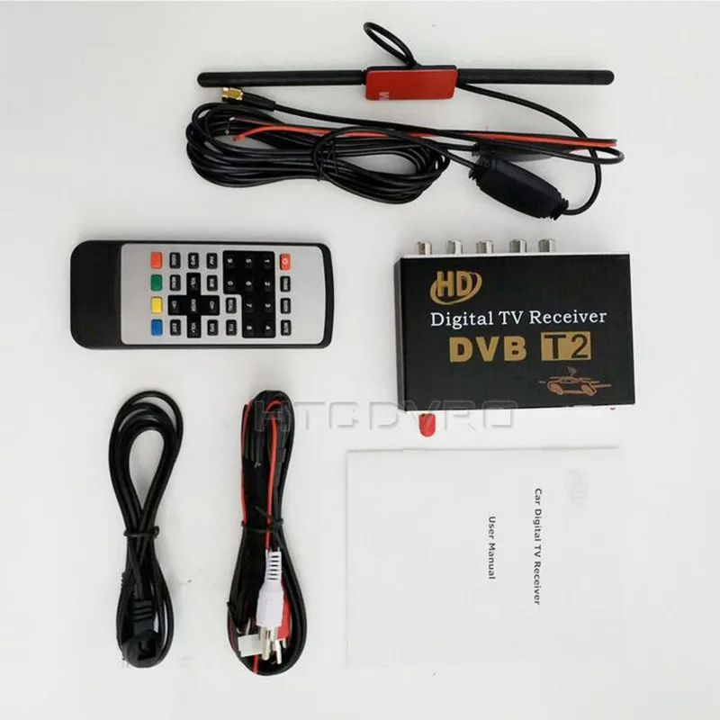 YMODVHT HD DVB T2 цифровой ТВ приемник для России и Колумбии т. д. автомобильные