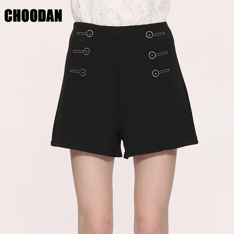 Женские шорты с высокой талией широкие сексуальные новинка 2018 корейская мода
