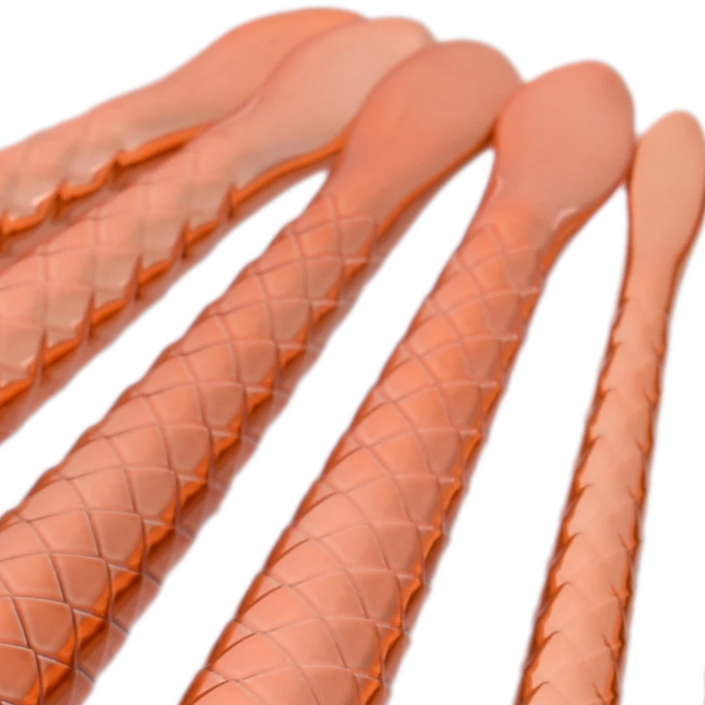 Брендовые наборы кистей для макияжа глаз из розового золота 7 шт. розовые волосы