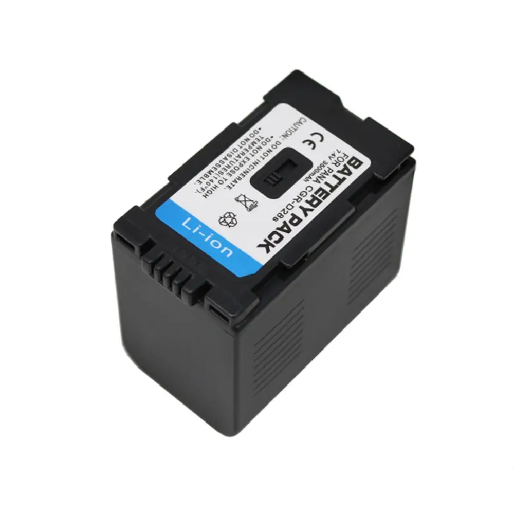 WHCYonline 2 шт. 3500 мА · ч фотосессия CGRD320 CGRD28S Аккумулятор для камеры PANASONIC фонарь NVDA1B