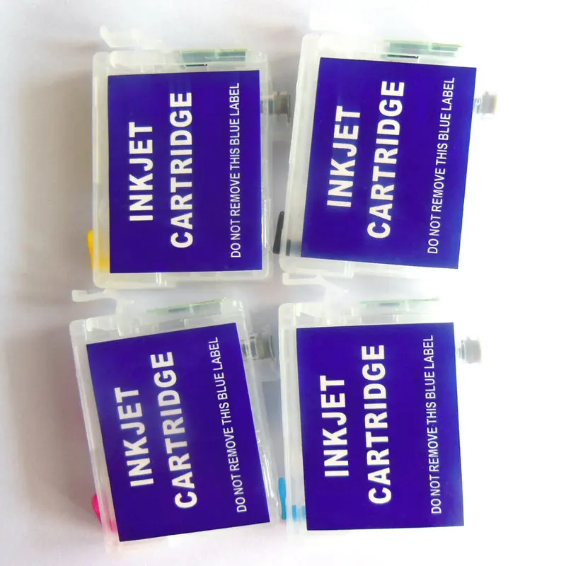 

eikshop 405 405XL Refillable Ink Cartridge without Chip for Epson Workforce WF4830 WF4820 WF3820 WF7830 WF7835 WF7840 Printer
