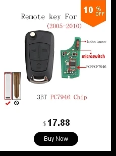 3 кнопки дистанционного ключа для Vauxhall Opel Vectra C 2002 2003 2004 2005 2006 2007 2008 чипа PCF7946 оригинальные ключи