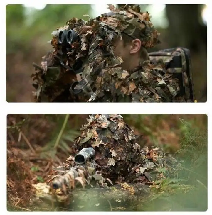 Открытый Bionic замаскированная Кепка Камуфляж охотничья шляпа Снайпер скрытый