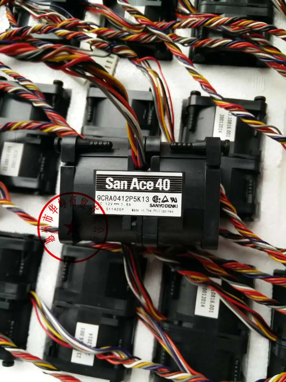 

SANYO 4CM 9CRA0412P5K13 4056 12V 1.8A Cooling Fan 40*40*56mm 9CRD0412F5K03 1.2A