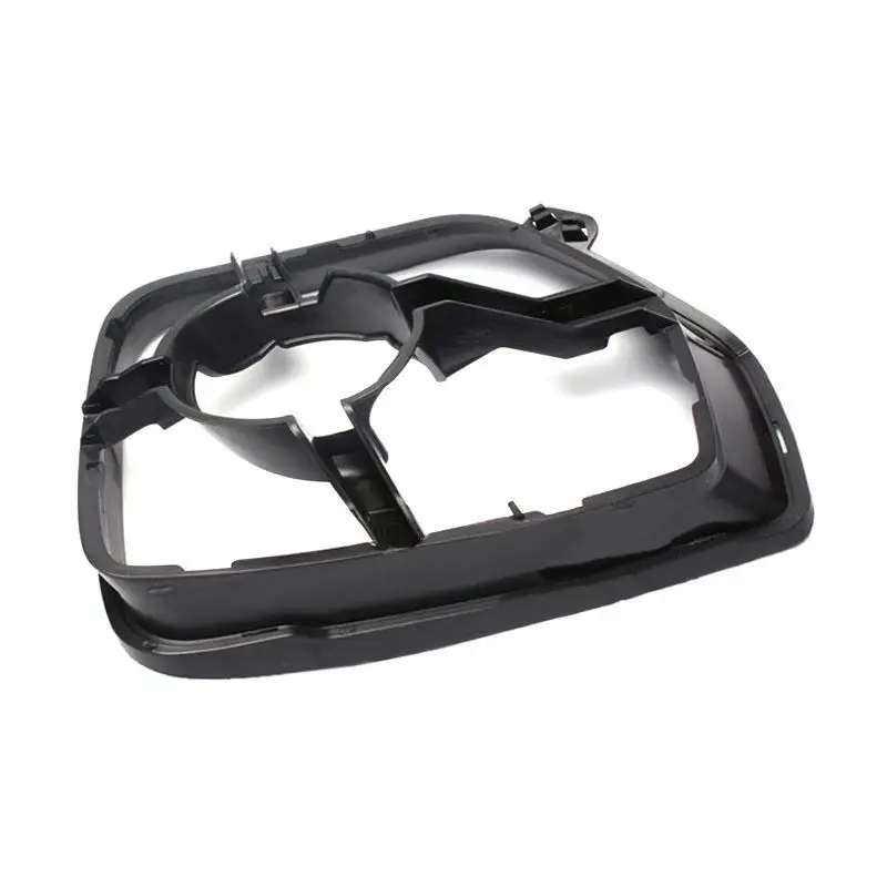 

2PCS For BMW X6 E71 2012-2014 Black ABS Front Fog lamp Frame Trim Replacement