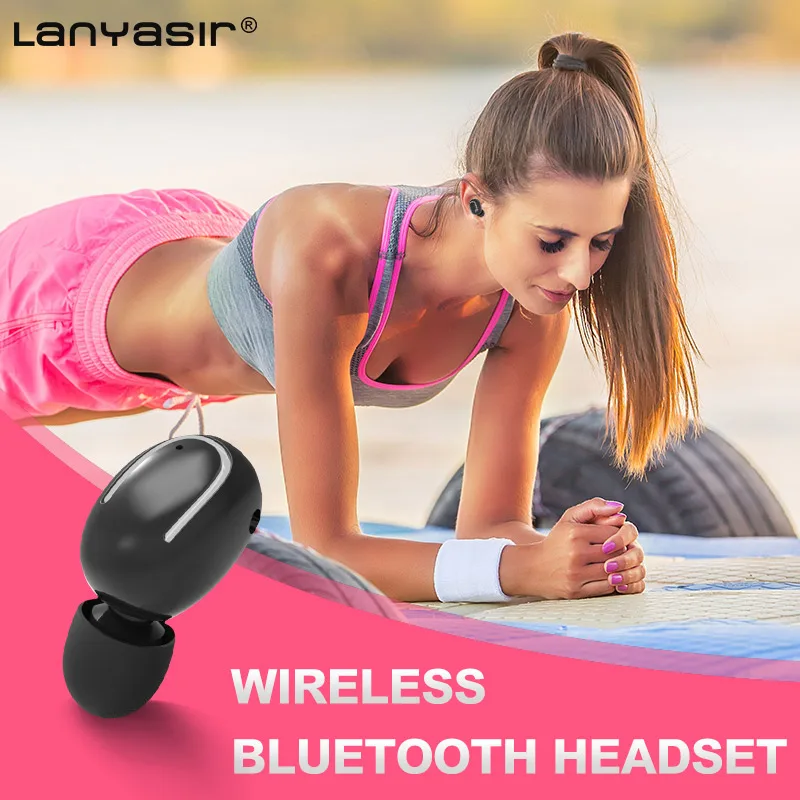 LANYASIR Q13 Беспроводной Bluetooth 4 1 стерео наушники HD звук мини-наушники с микрофоном