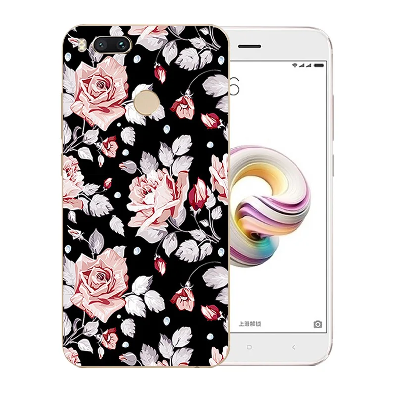 For Xiaomi Mi A1 Case Ultra Thin Silicone for 5x Marb Pattern Cover Luxury TPU Coque Original |