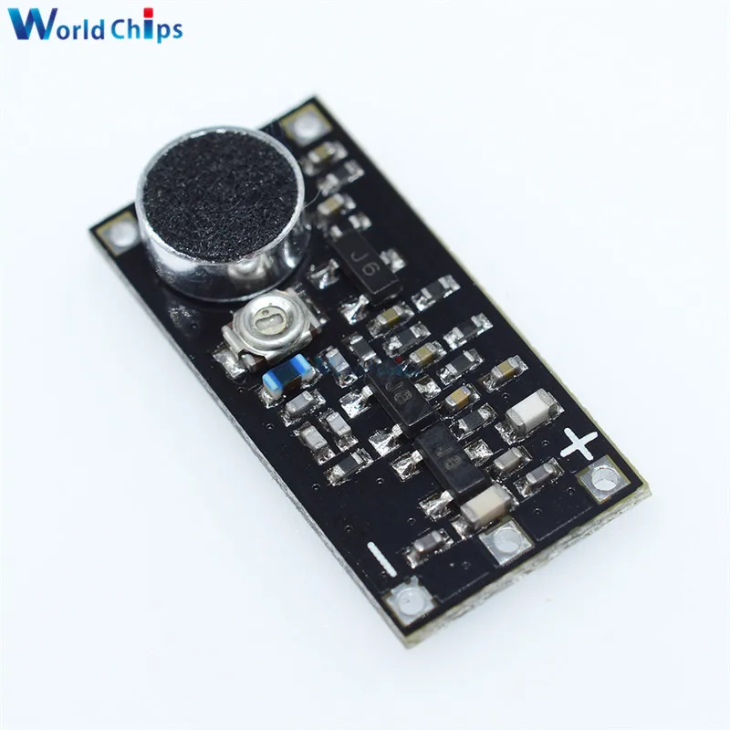 Fm передатчик беспроводная система наблюдения с микрофоном Модуль платы частоты