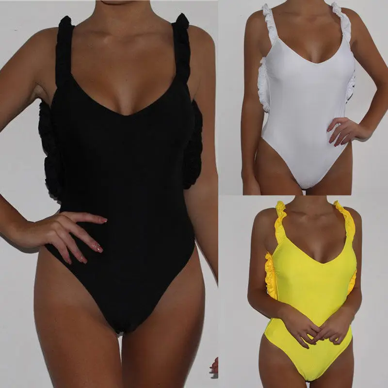 Горячая Женская цельная одежда для плавания пуш ап бикини бандажный Монокини