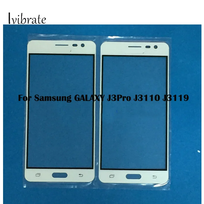 A + Качество для Samsung GALAXY J3Pro J3110 J3119 сенсорный экран J3 Pro J 3 Pro дигитайзер сенсорный экран стеклянная панель без гибкого кабеля