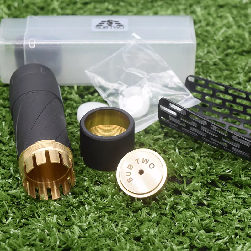 Оригинальный sub two mod механический FIT 21700 20700 18650 Батарея Латунь 27 диаметр vape ручка