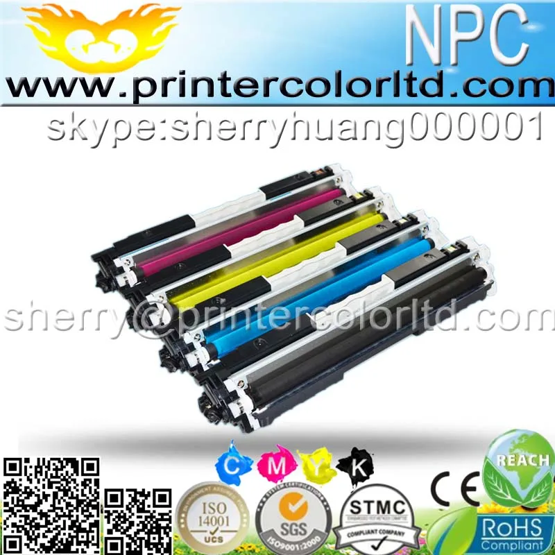 CF350A CF351A CF352A CF353A toner cartridge compatible for HP laser jet Pro MFP M176n M177fw BK/M/C/Y 4pcs/set | Компьютеры и офис