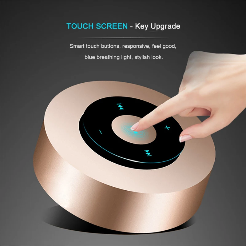 TOPROAD Портативный Bluetooth Динамик Беспроводной громкий s сабвуфер бас Колонка Altavoz