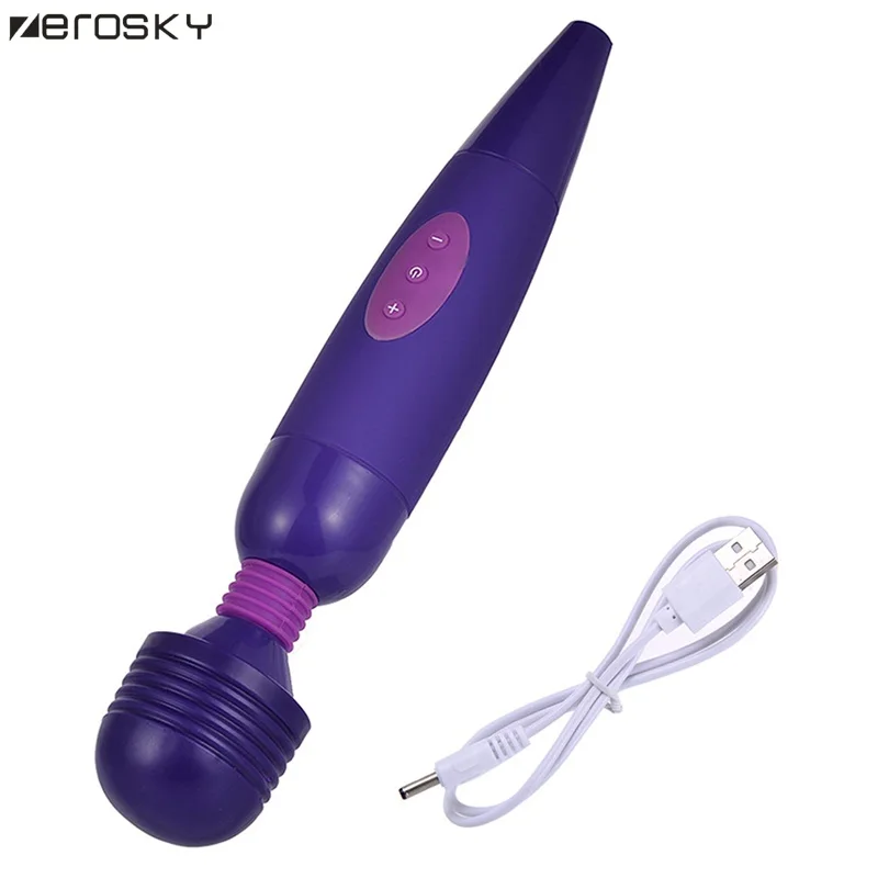 Zerosky Волшебная палочка массажер Вибратор Stick AV с вибрацией Вибраторы со